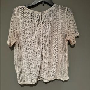 American Eagle Cropped Blouse (M)